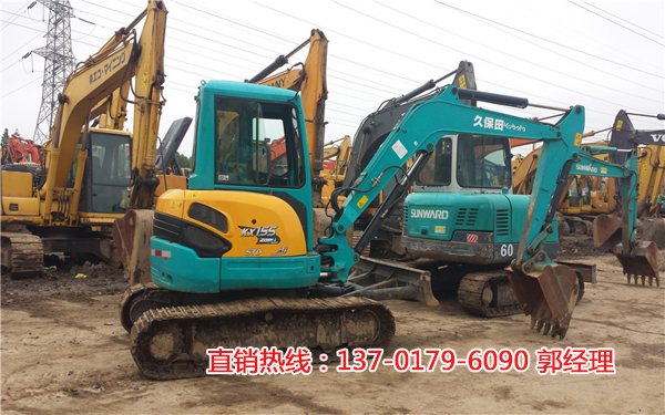 久保田155二手挖掘机