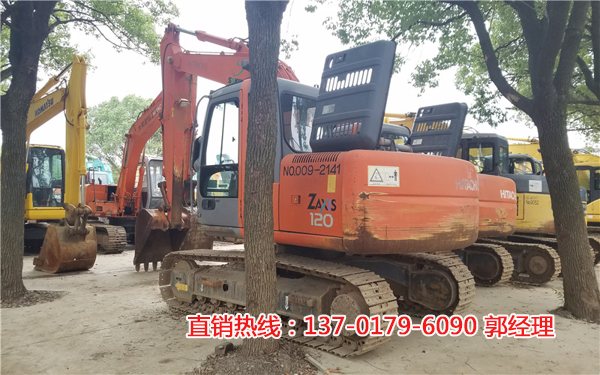 日立120原装进口二手挖掘机