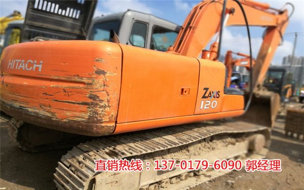 日立120二手挖掘机