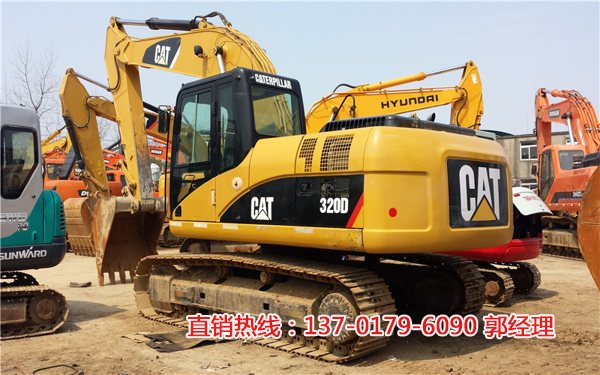 卡特320D直喷二手挖掘机